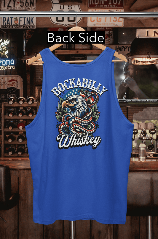 Rockabilly Eagle and Snake Tank Top