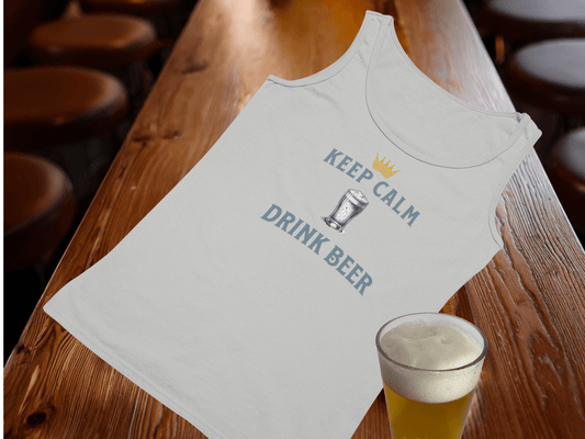 Keep Calm Drink Beer Tank Top