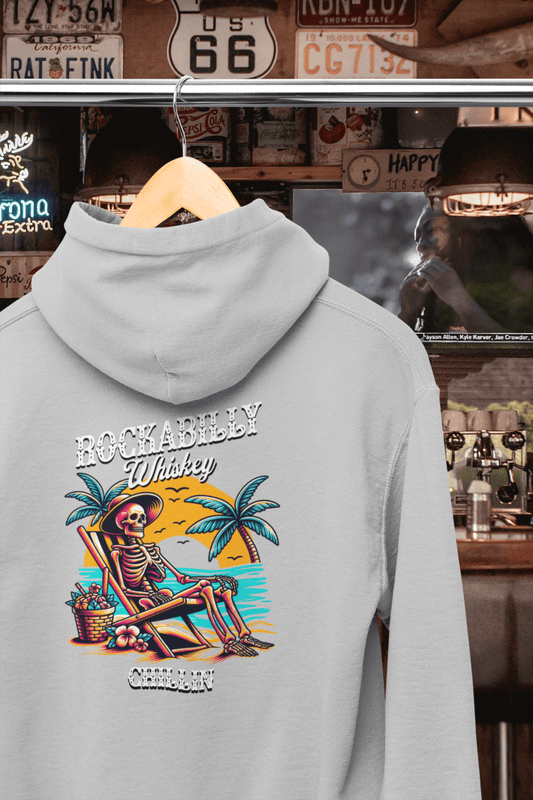 Rockabilly Chillin Hooded Sweatshirt