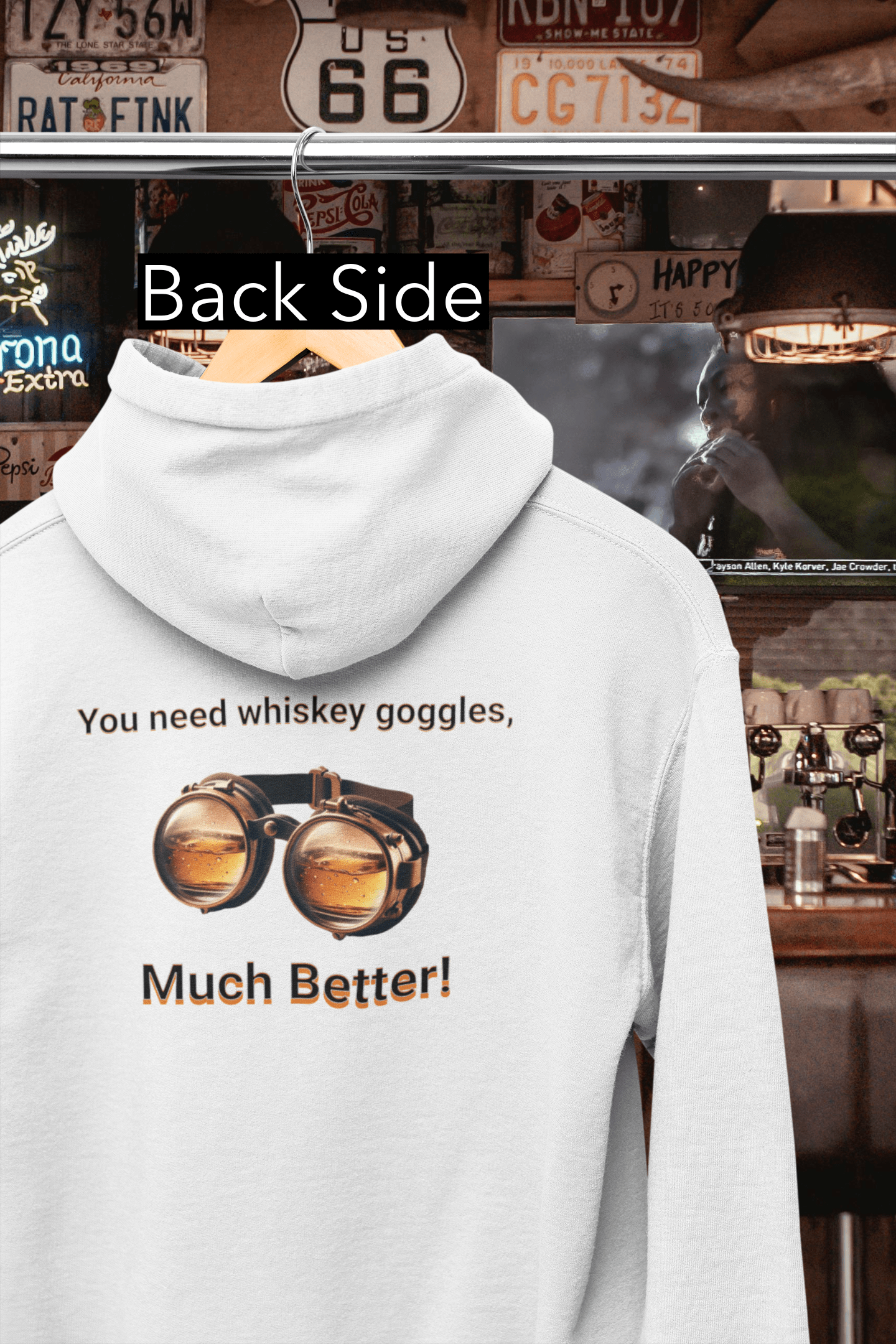 Whiskey Goggles OG Hooded Sweatshirt
