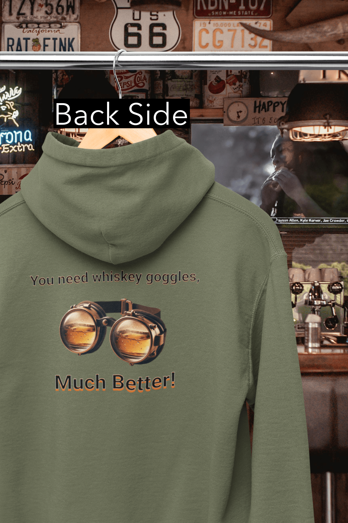 Whiskey Goggles OG Hooded Sweatshirt