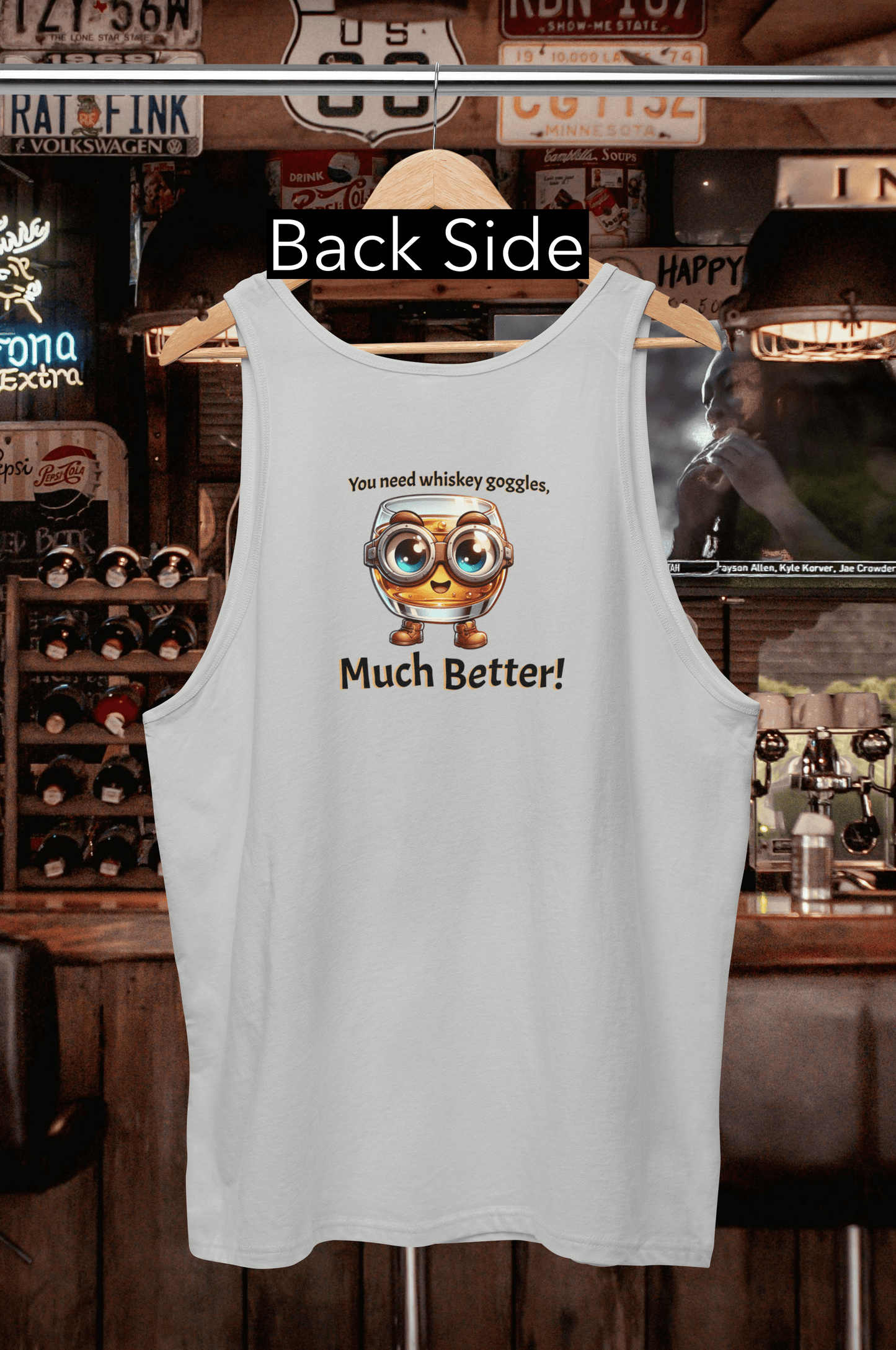 Whiskey Goggles Tank Top V2