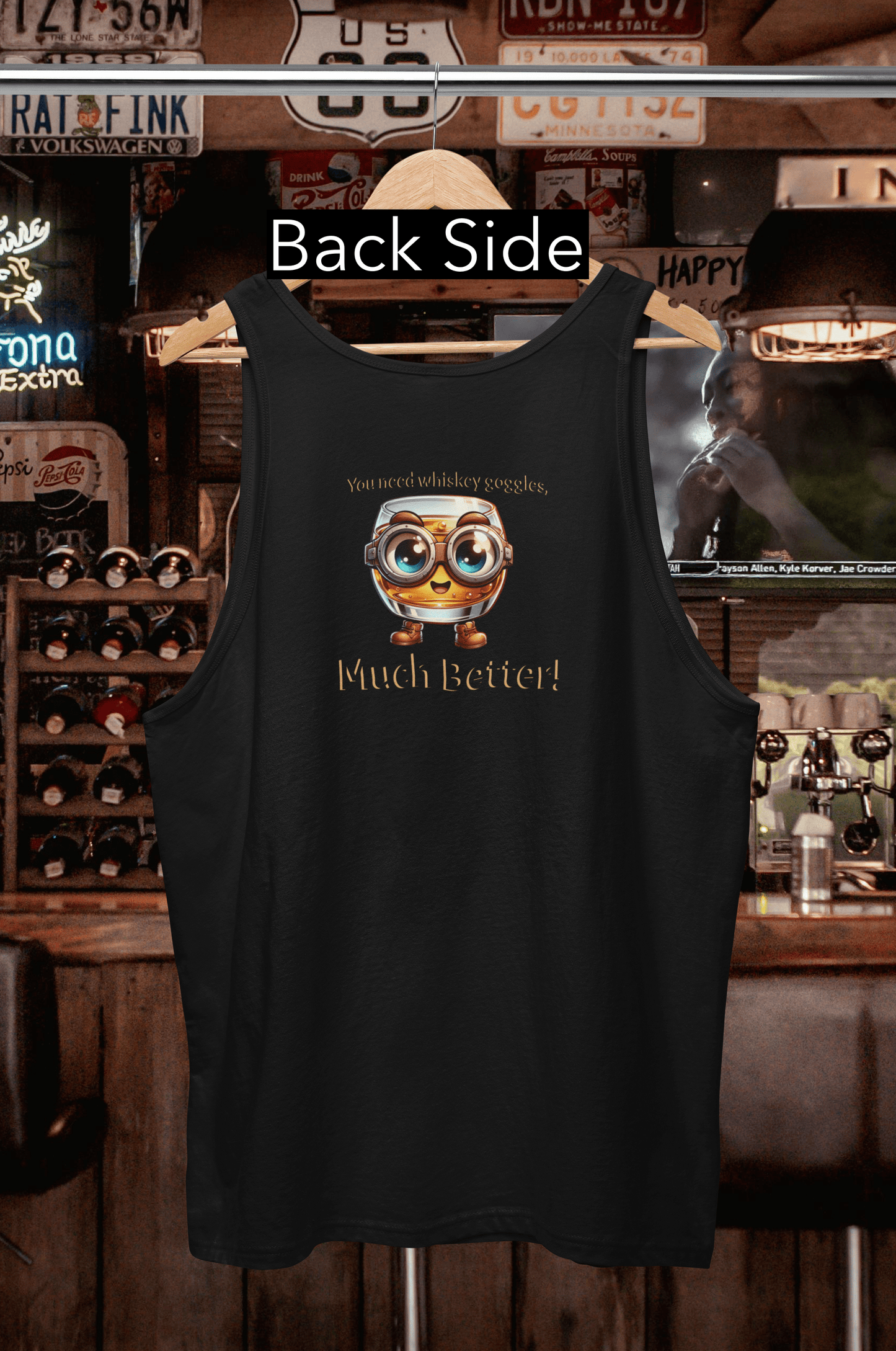 Whiskey Goggles Tank Top V2