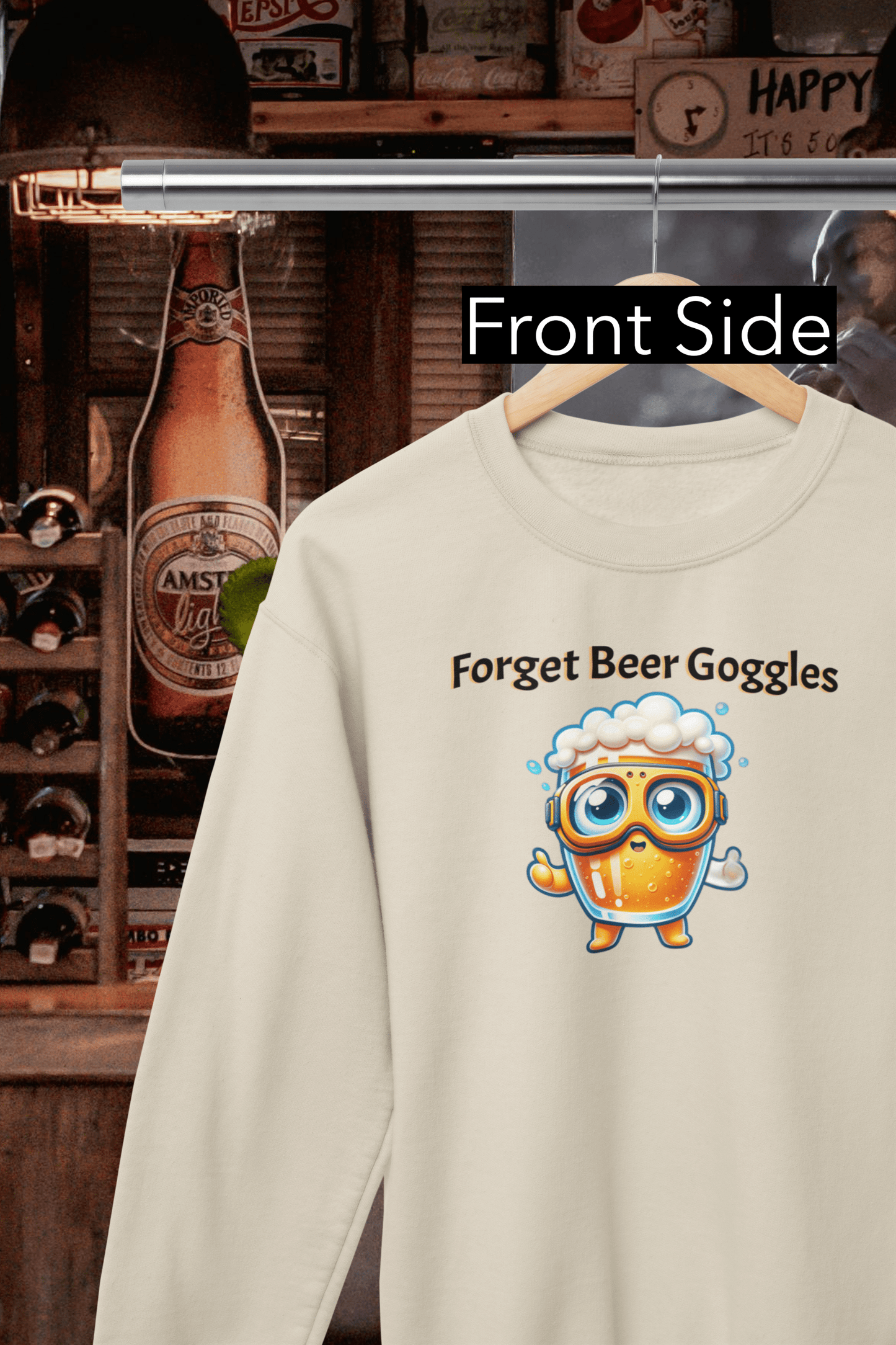Whiskey Goggles Crewneck Sweatshirt