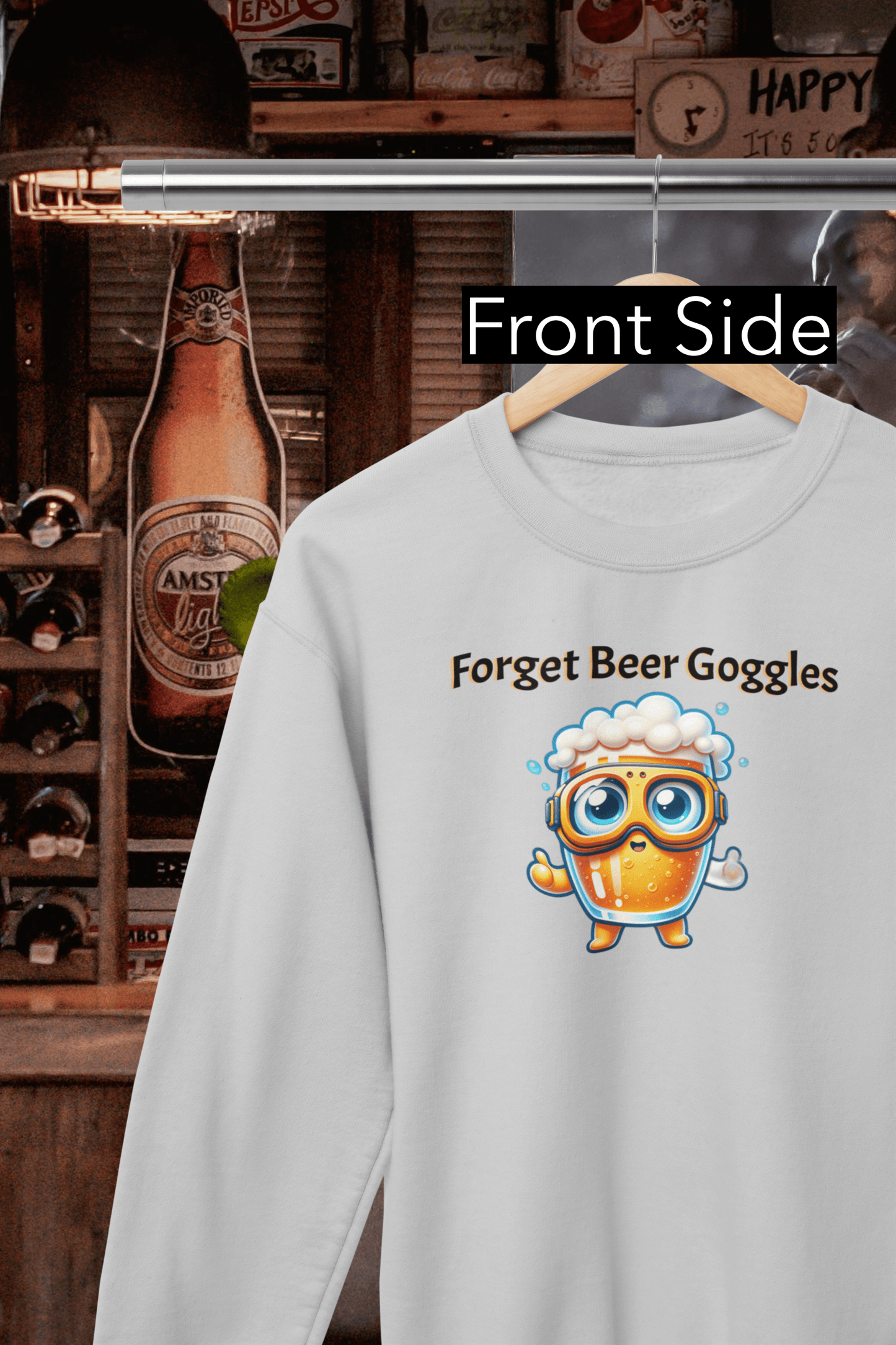 Whiskey Goggles Crewneck Sweatshirt