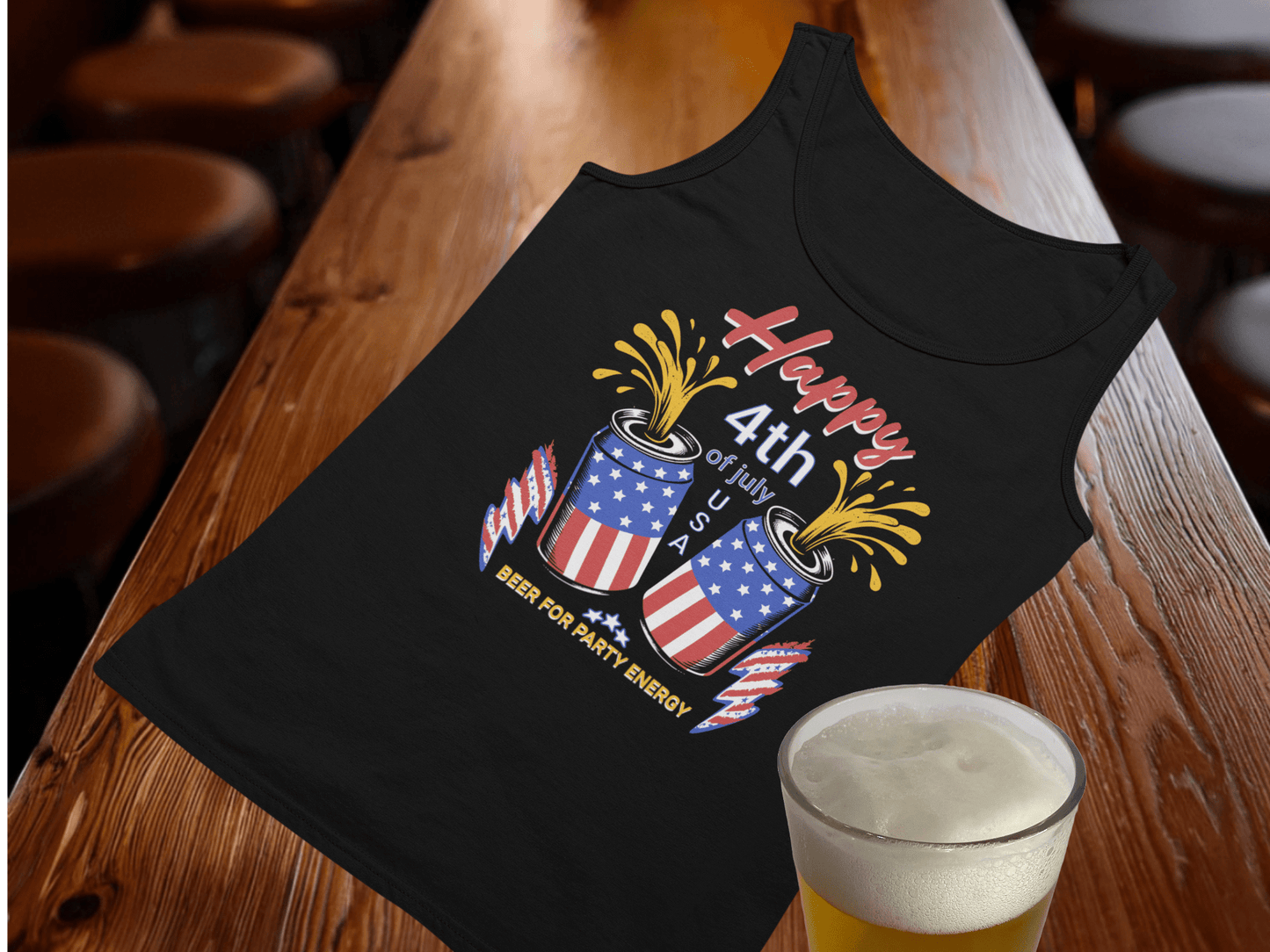 Happy 4th of July Tank Top