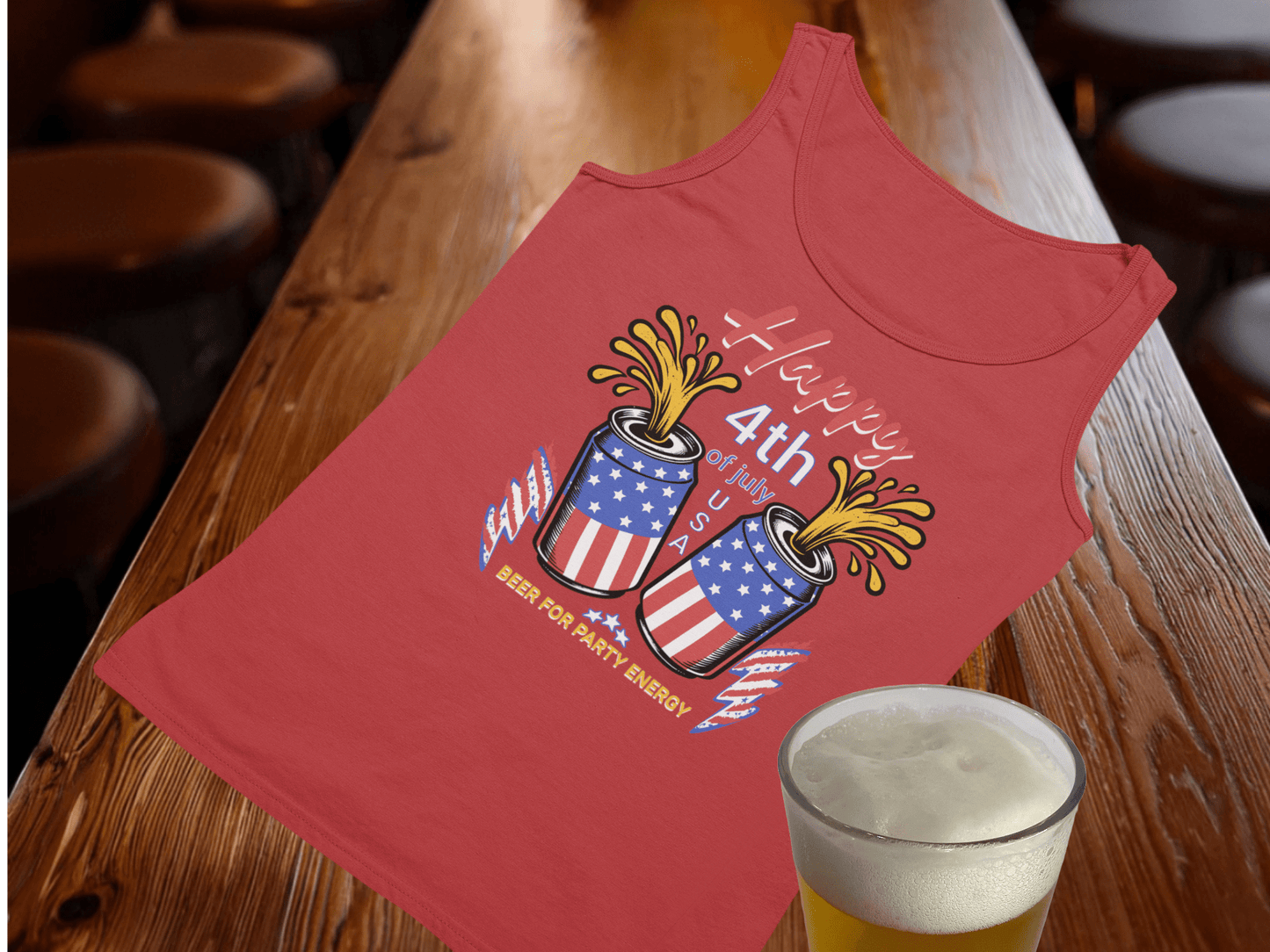 Happy 4th of July Tank Top