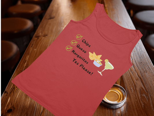 Margaritas Yes Please Tank Top