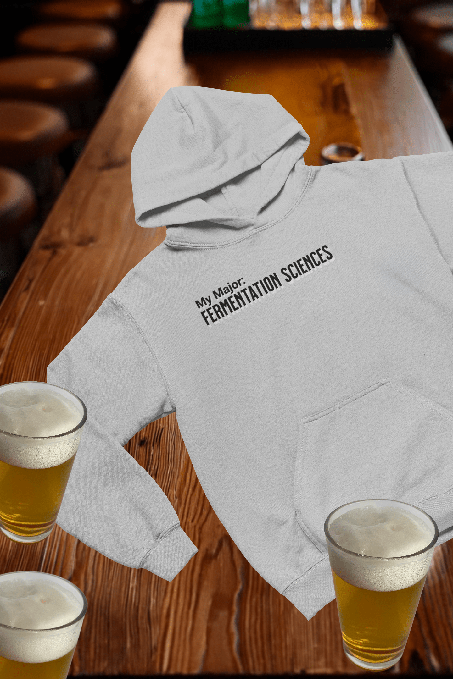 My Major: Fermentation Sciences Hooded Sweatshirt