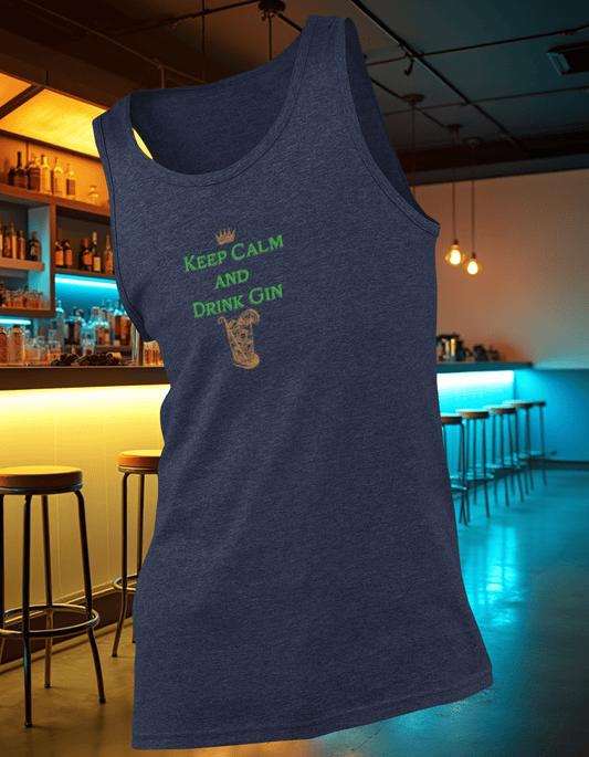 Keep Calm and Drink Gin Tank
