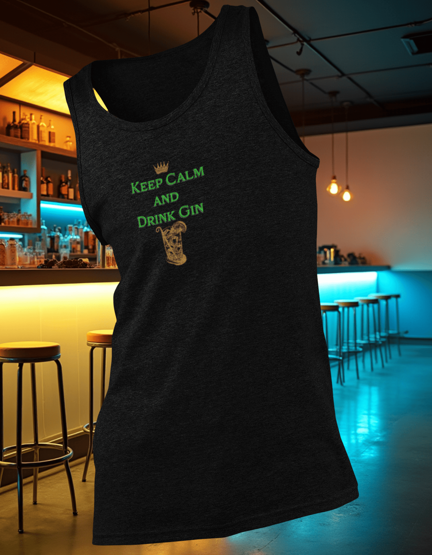 Keep Calm and Drink Gin Tank