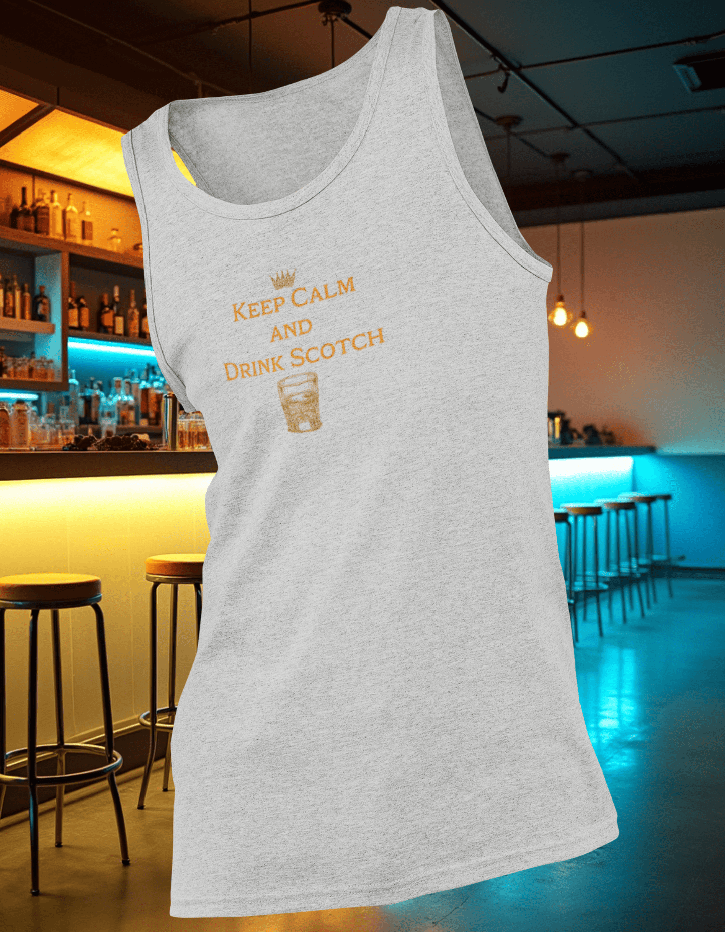 Keep Calm and Drink Scotch Tank