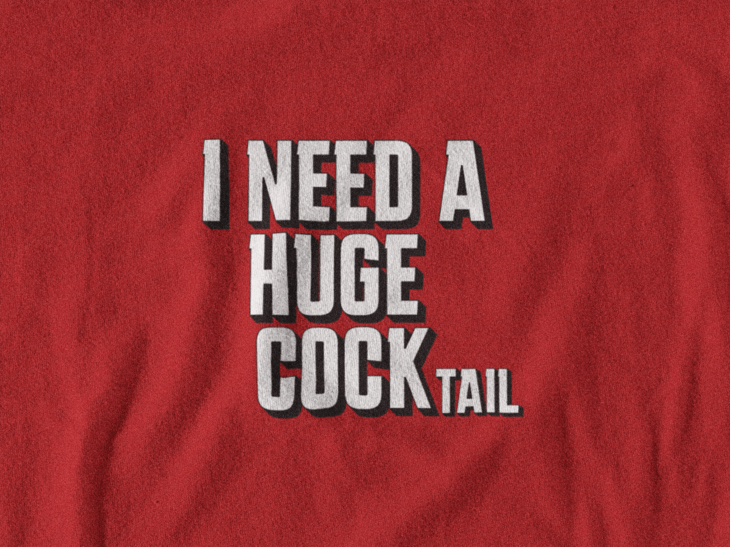 I Need A Huge Cocktail Tank