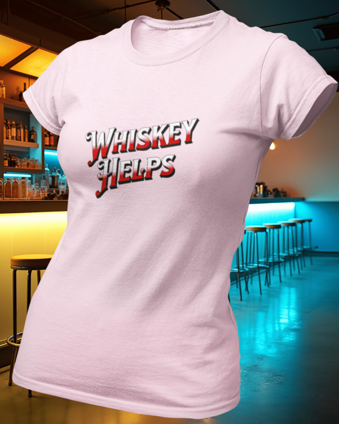 Whiskey Helps T-Shirt