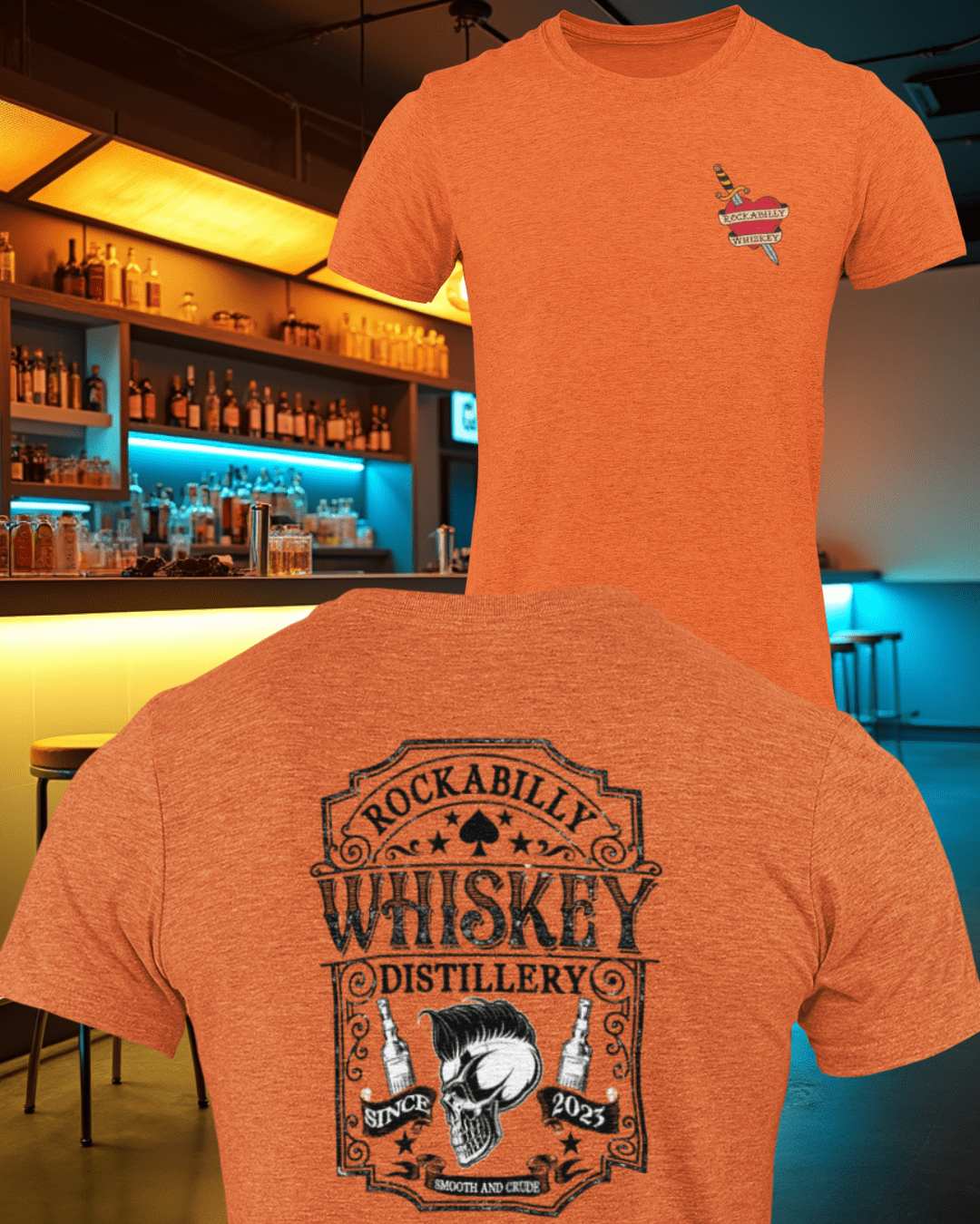 Rockabilly Whiskey Distillery T-Shirt