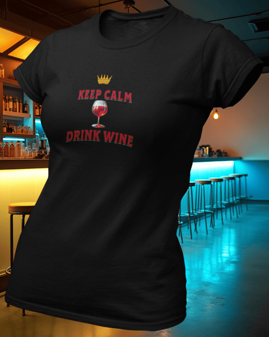 Keep Calm Drink Wine T-Shirt