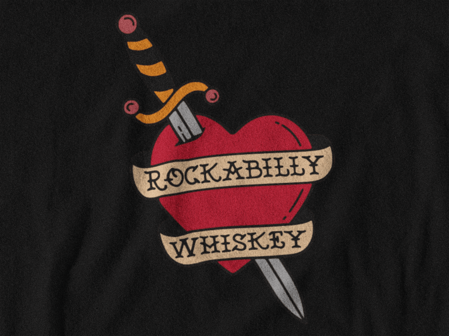 Rockabilly Tiger PowerT-Shirt