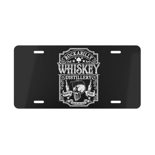 Rockabilly Whiskey Vanity Plate 2