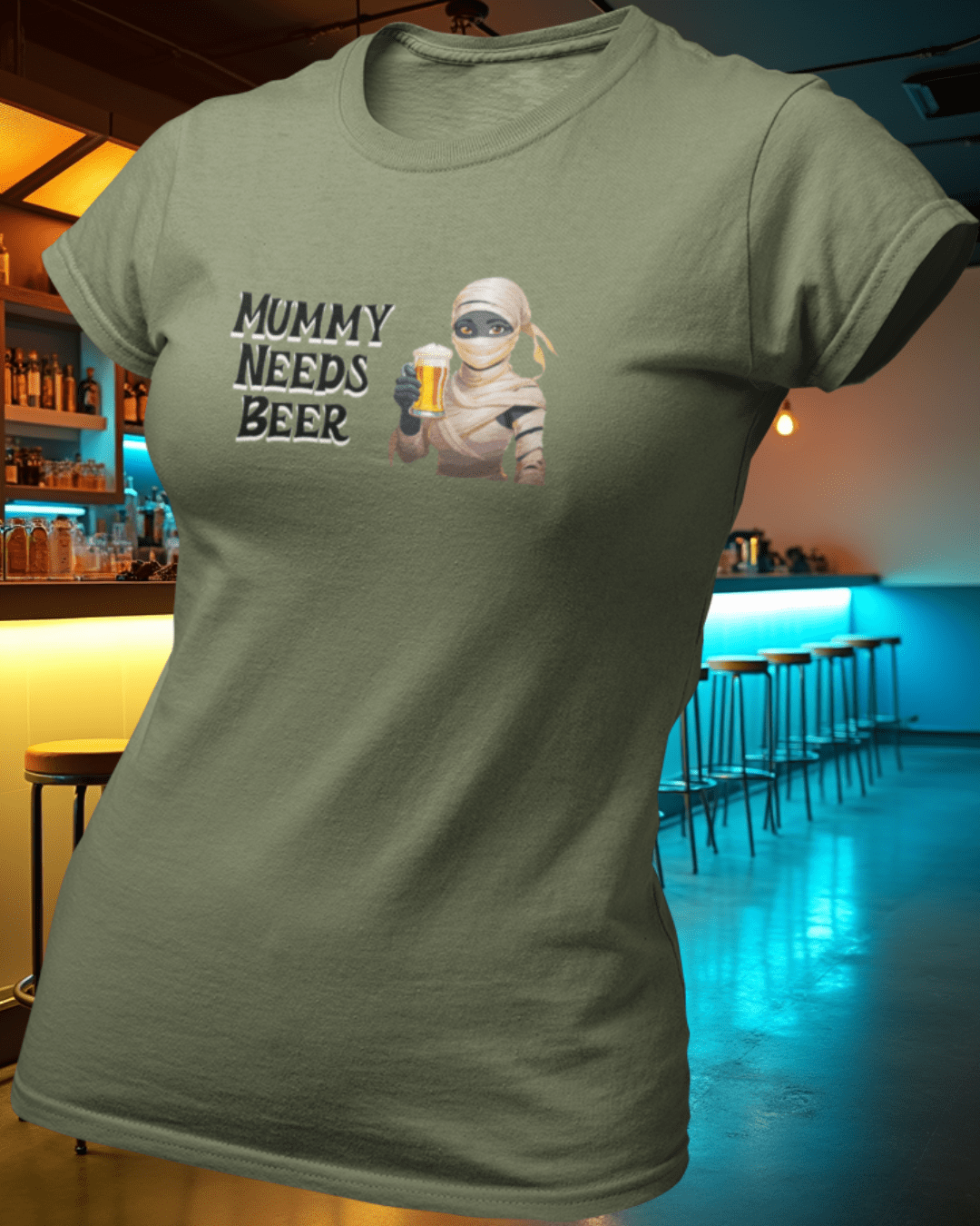 Mummy Needs Beer T-Shirt