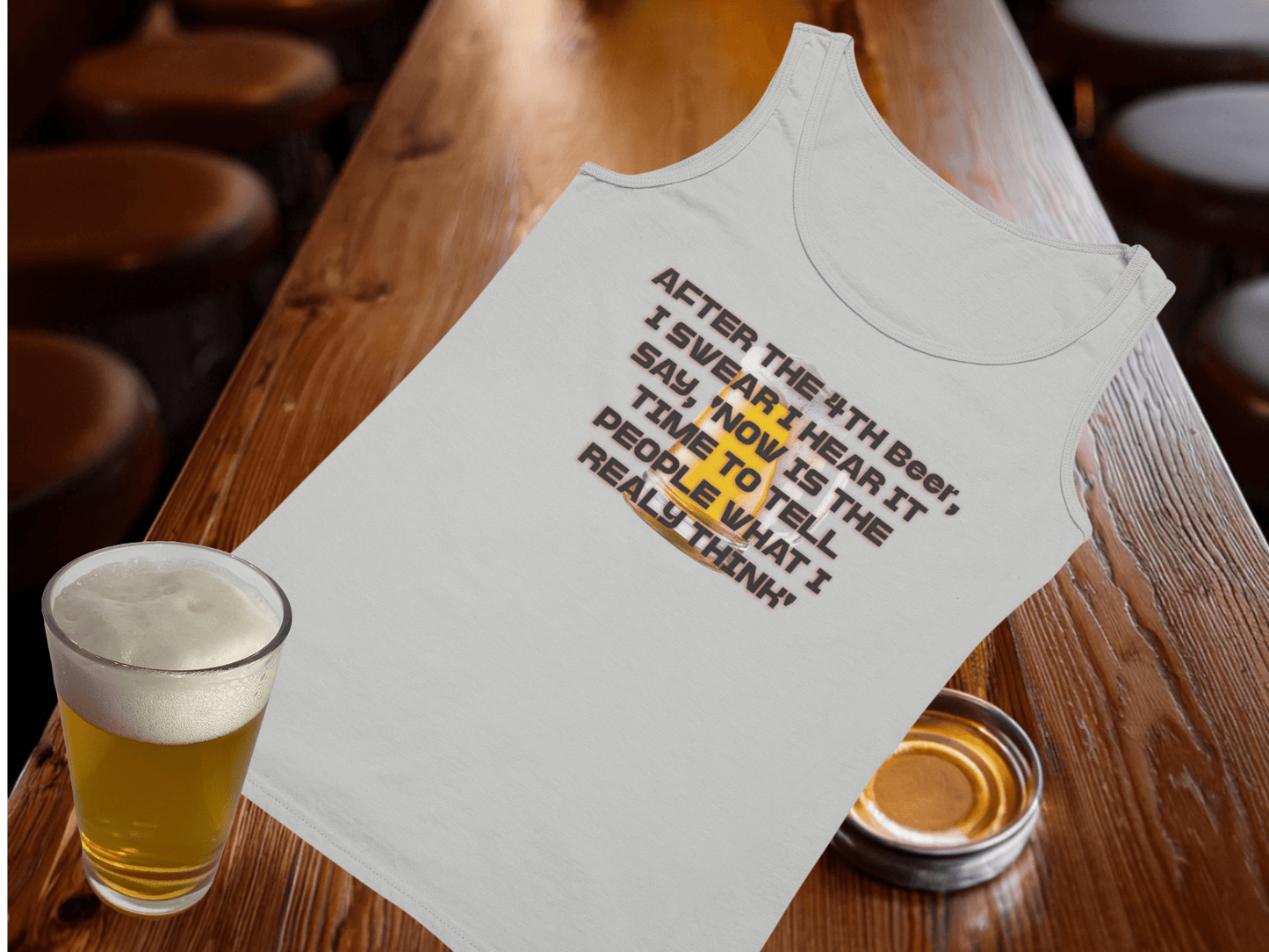 After the 4th Beer Tank Top