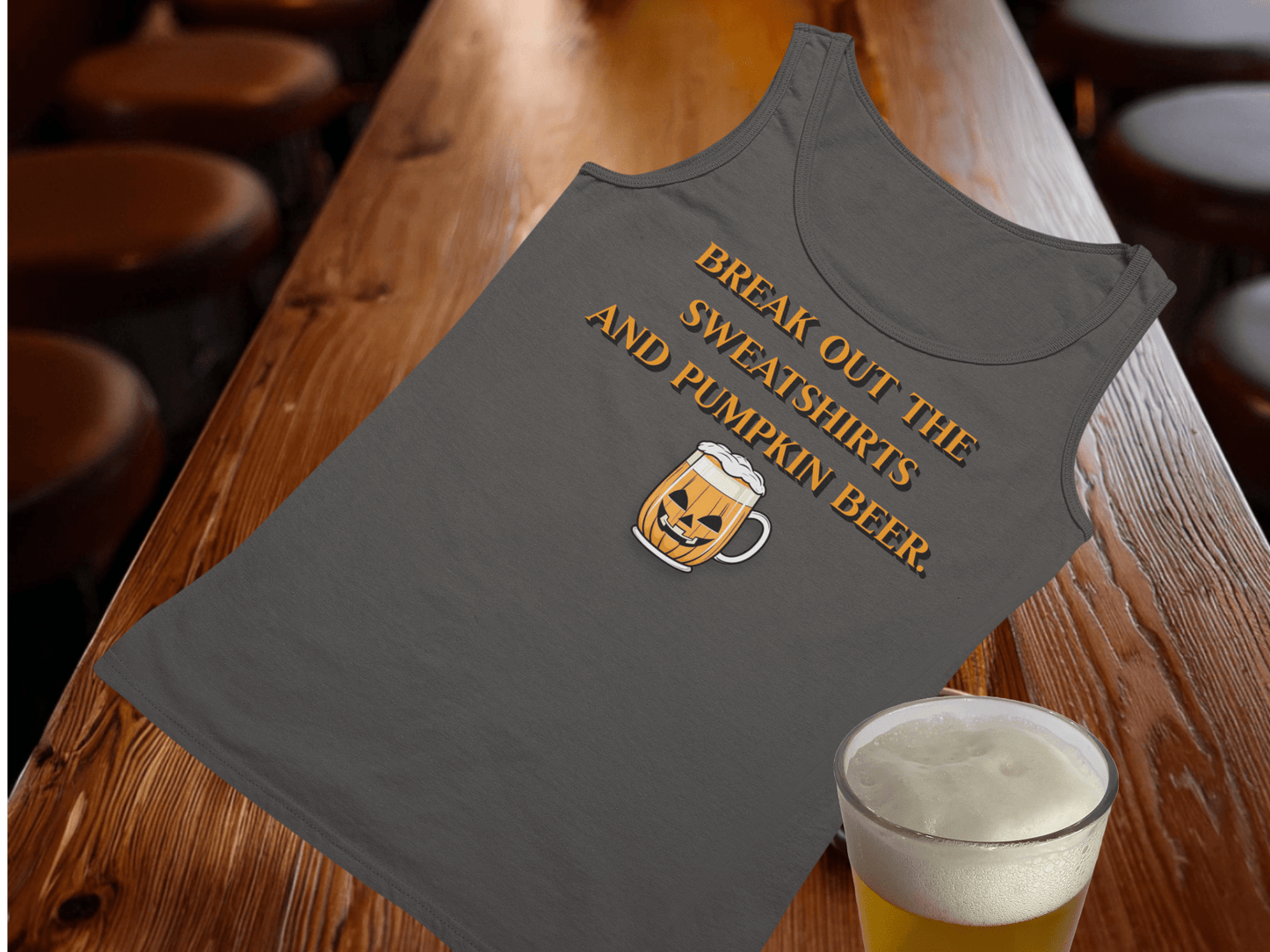 Pumpkin Beer Tank Top