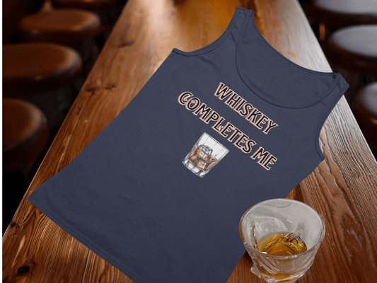 Whiskey Completes Me Tank Top