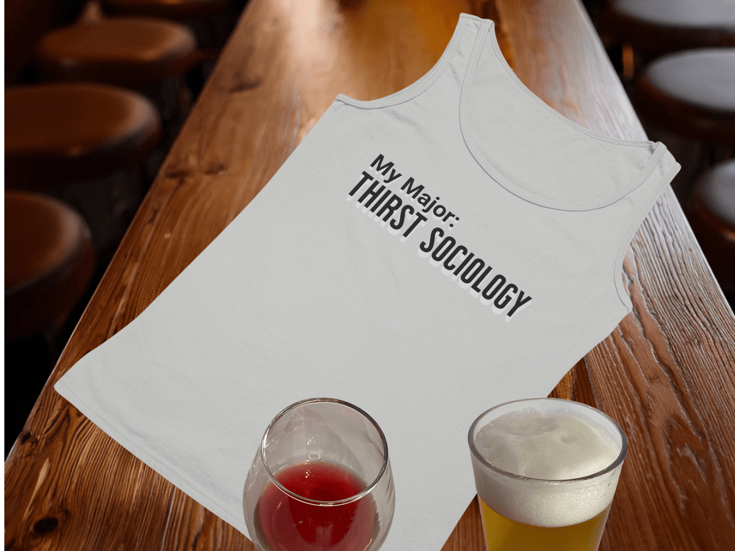 My Major: Thirst Sociology Tank Top