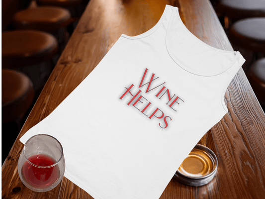 Wine Helps Tank Top