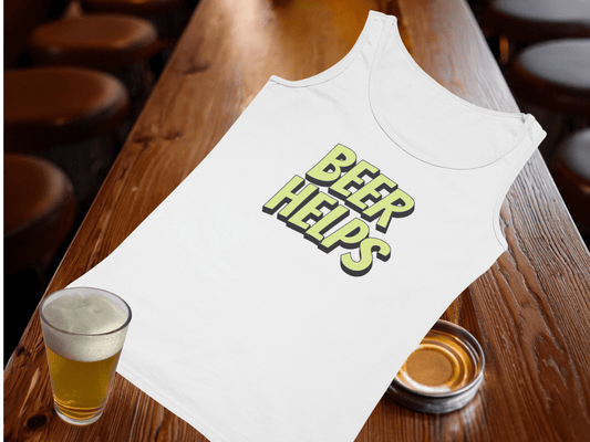 Beer Helps Tank Top