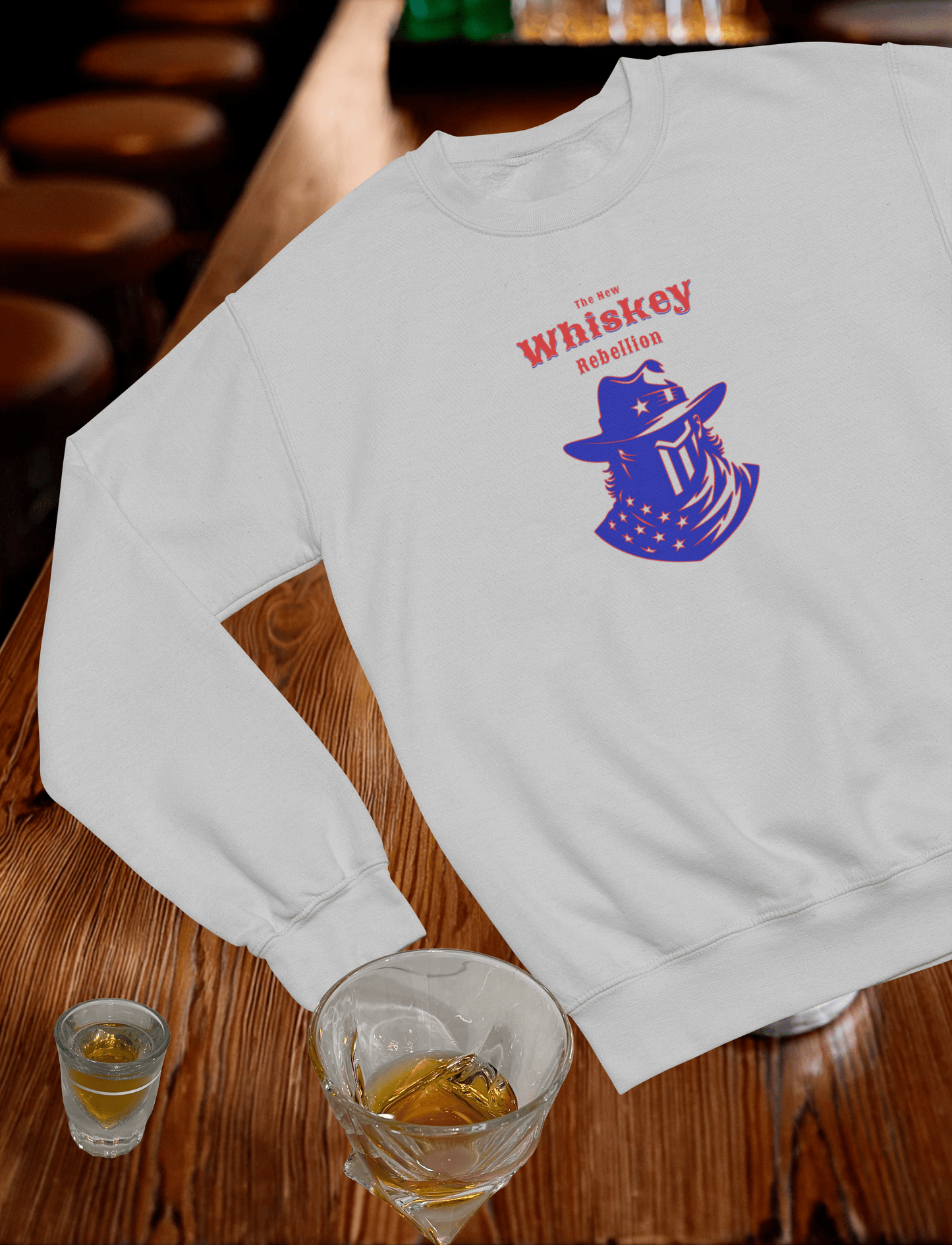 New Whiskey Rebellion Crewneck Sweatshirt