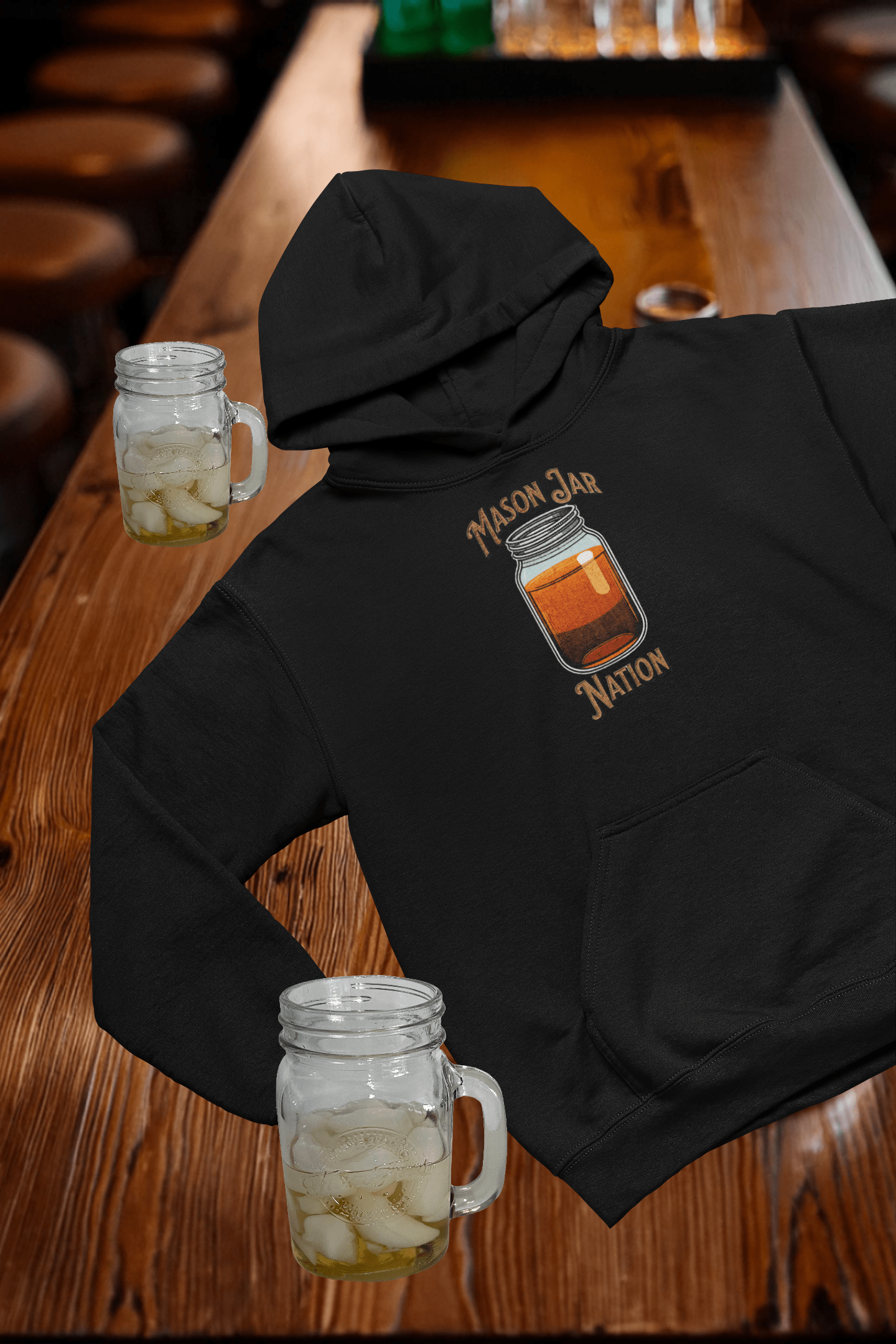 Mason Jar Nation Hooded Sweatshirt