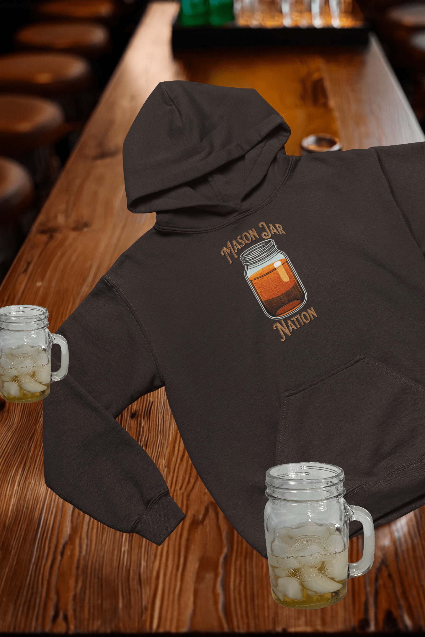 Mason Jar Nation Hooded Sweatshirt