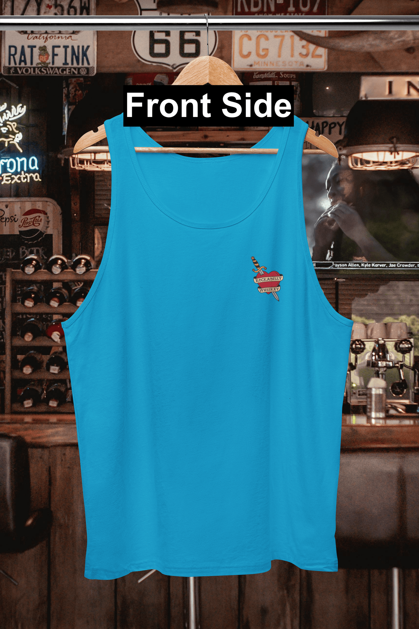 Rockabilly Say When Western Tank Top