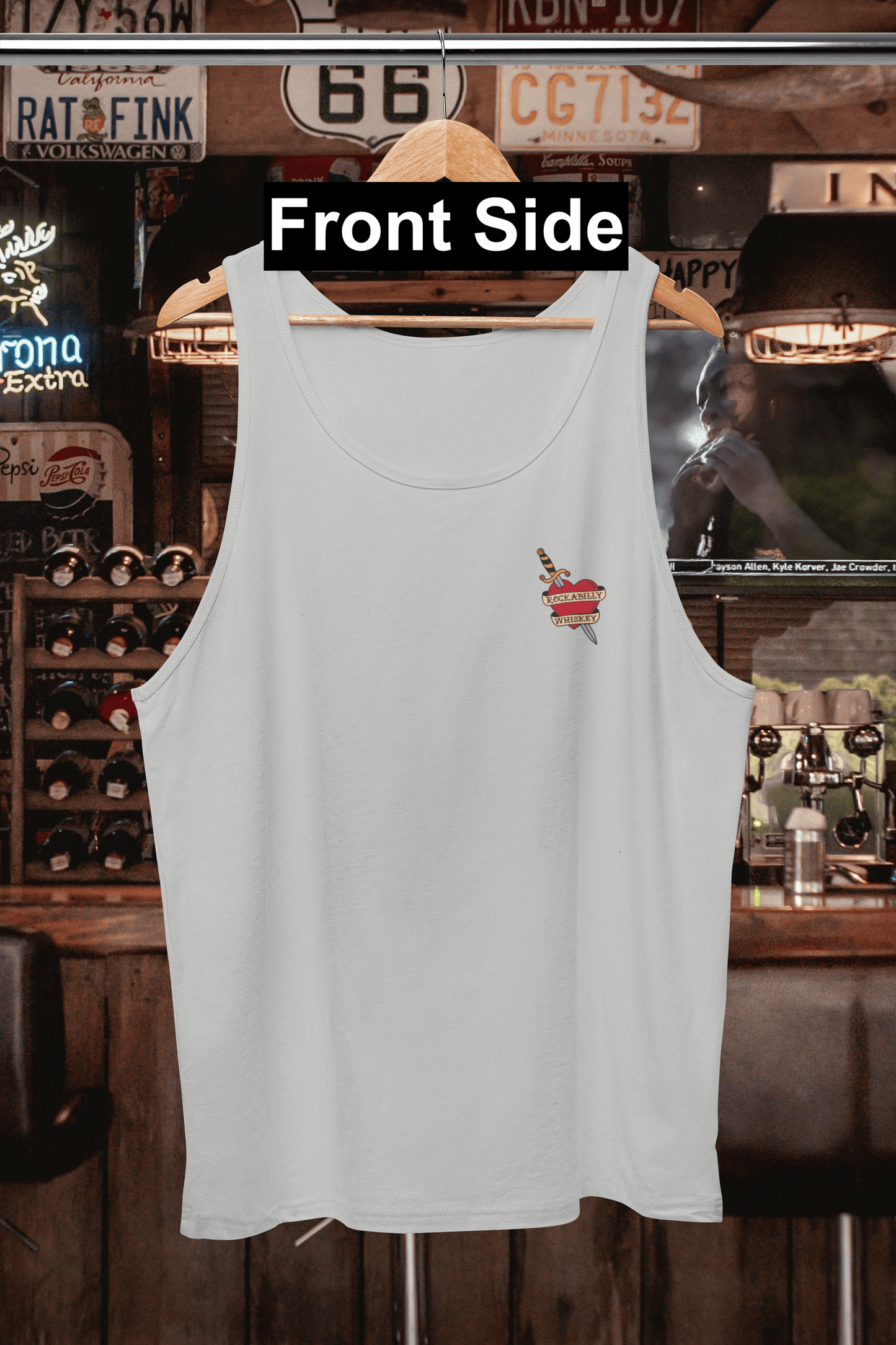 Rockabilly Say When Western Tank Top