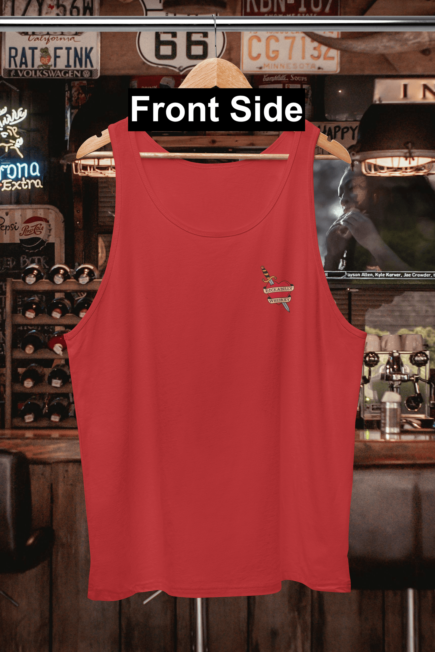 Rockabilly Say When Western Tank Top