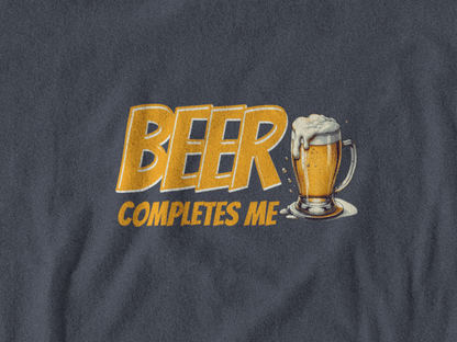 Beer Completes Me T-Shirt