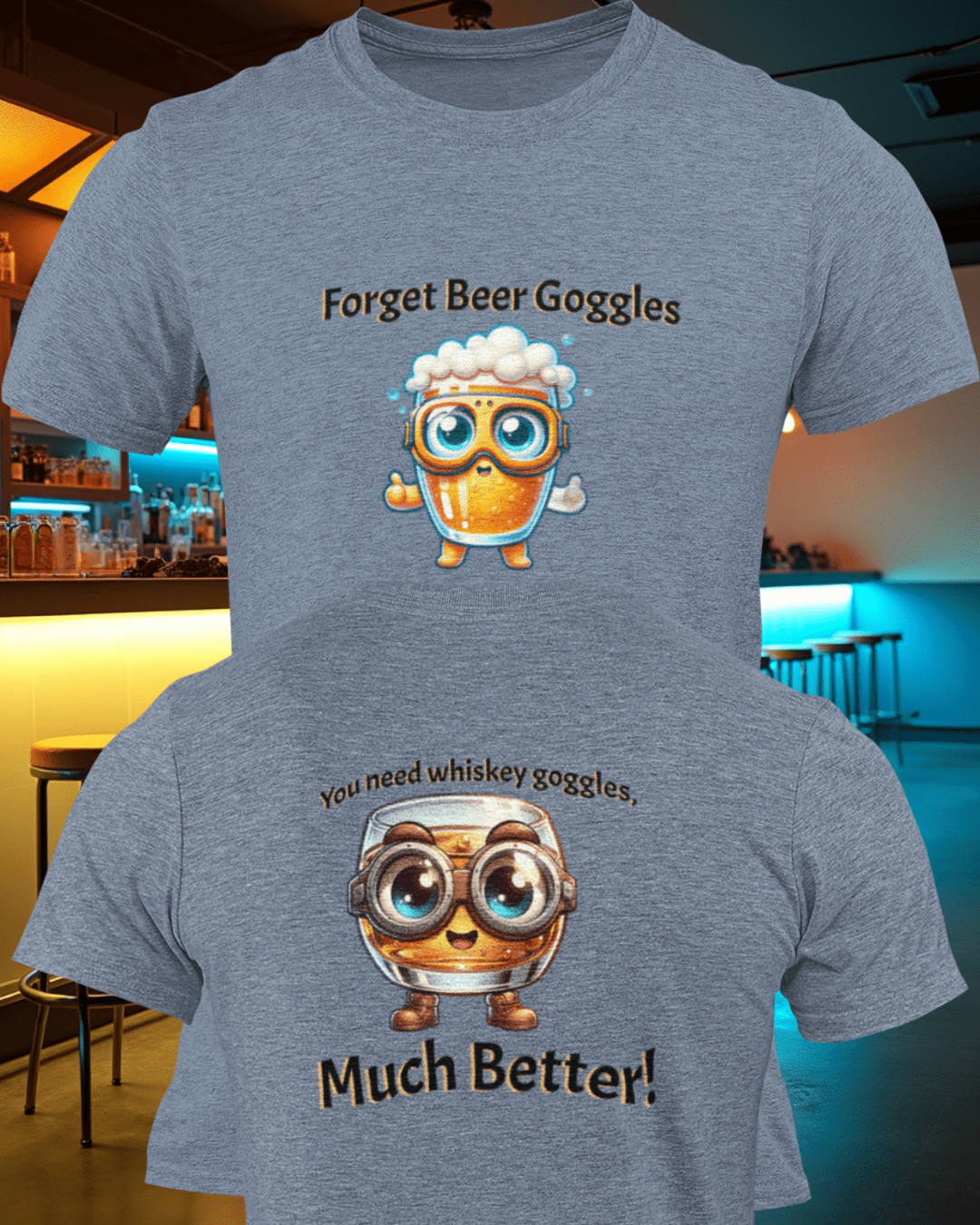 Whiskey Goggles T-Shirt V2