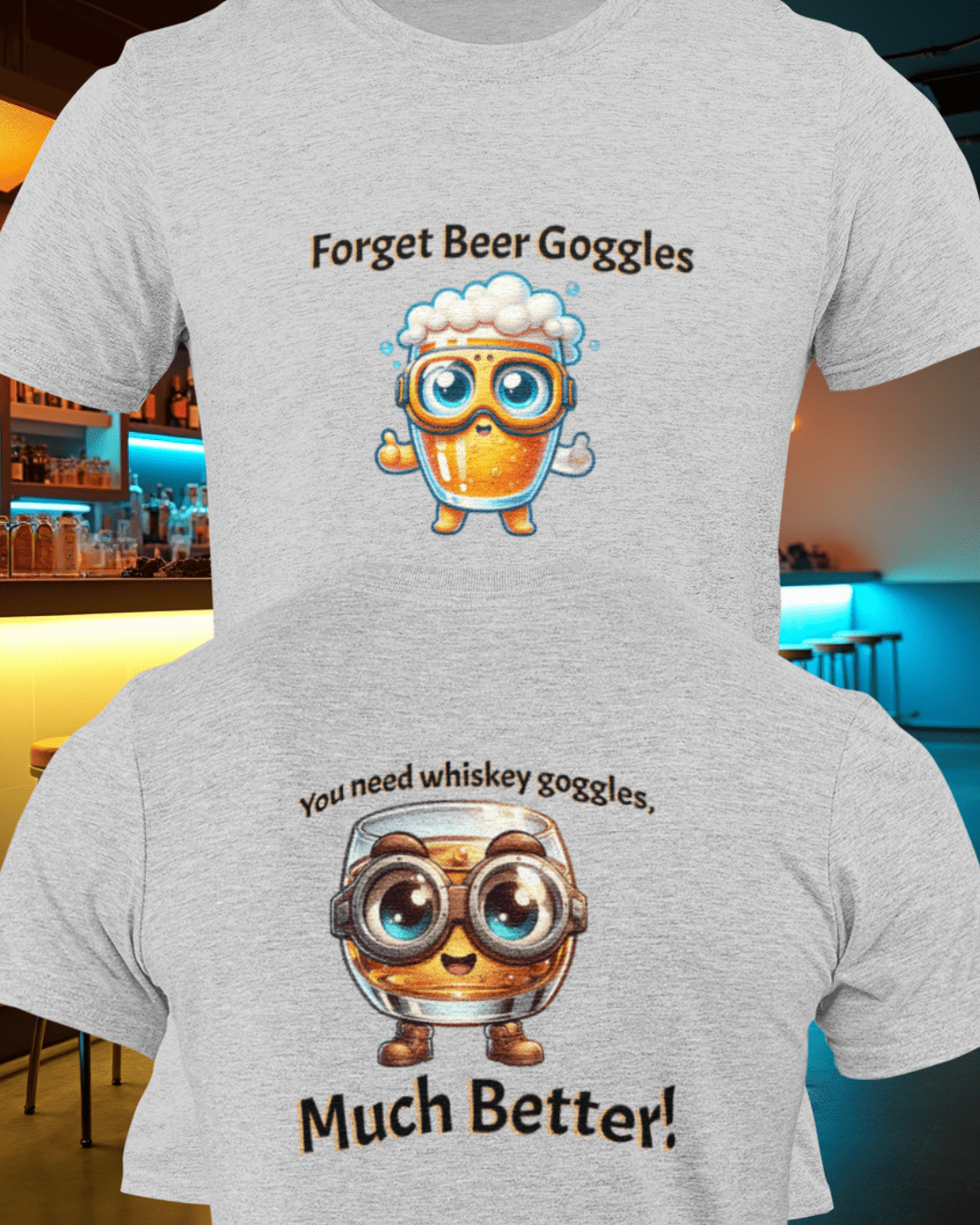 Whiskey Goggles T-Shirt V2