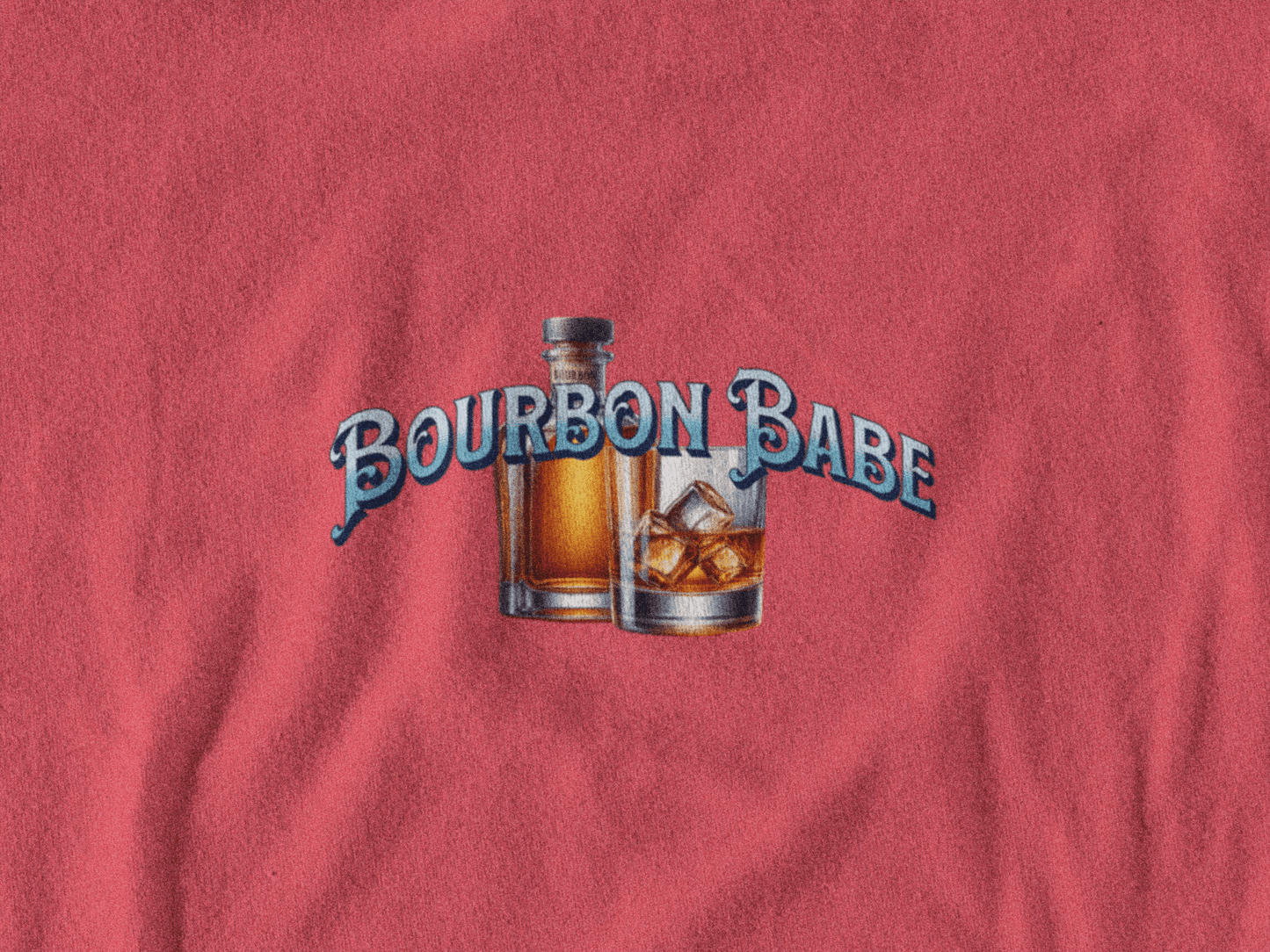 Bourbon Babe Bottle T-Shirt