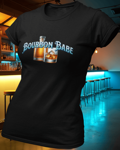 Bourbon Babe Bottle T-Shirt